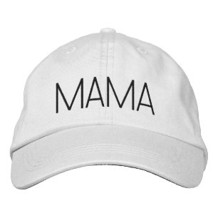Casquette brodé Mama minimaliste mignon