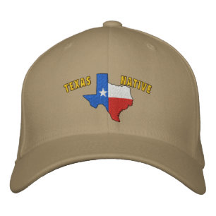 Casquette brodé natif du Texas