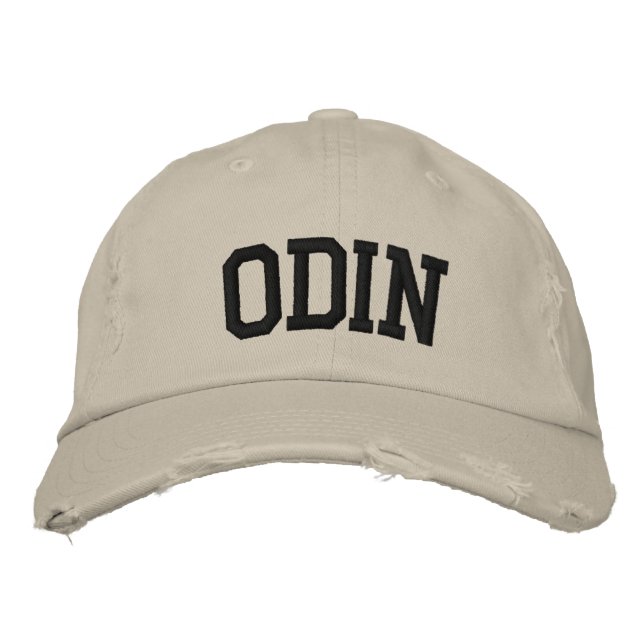 Casquette brodé Odin (Devant)