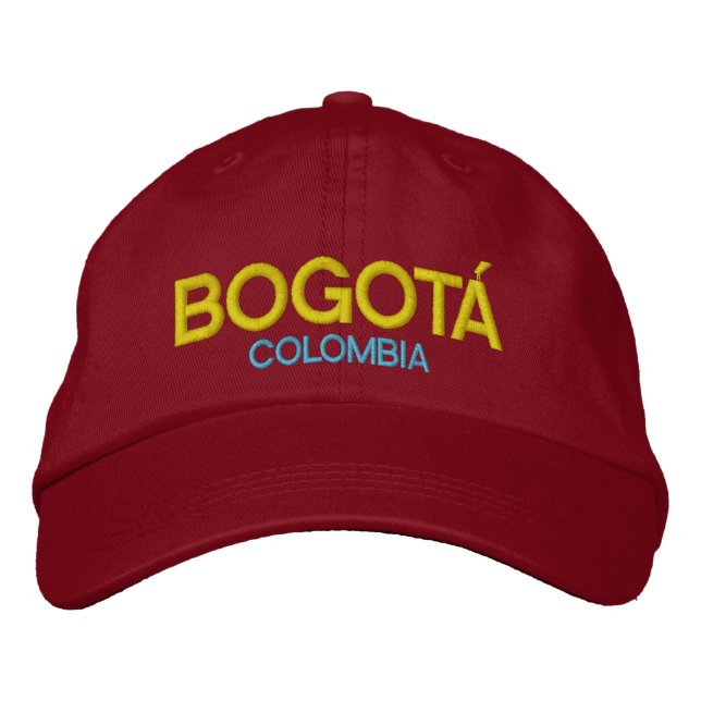 Casquette brodé par Colombie de Bogotá (Devant)