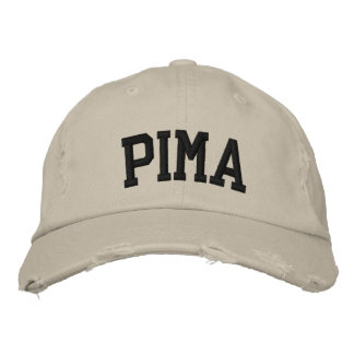 Casquette brodé Pima
