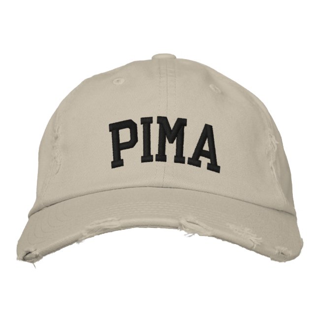 Casquette brodé Pima (Devant)