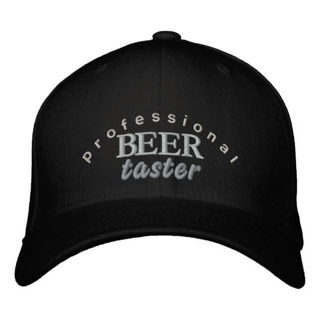 Casquette brodé professionnel Taster (Devant)