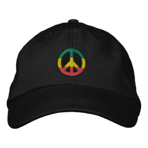 Casquette brodé Rasta Peace