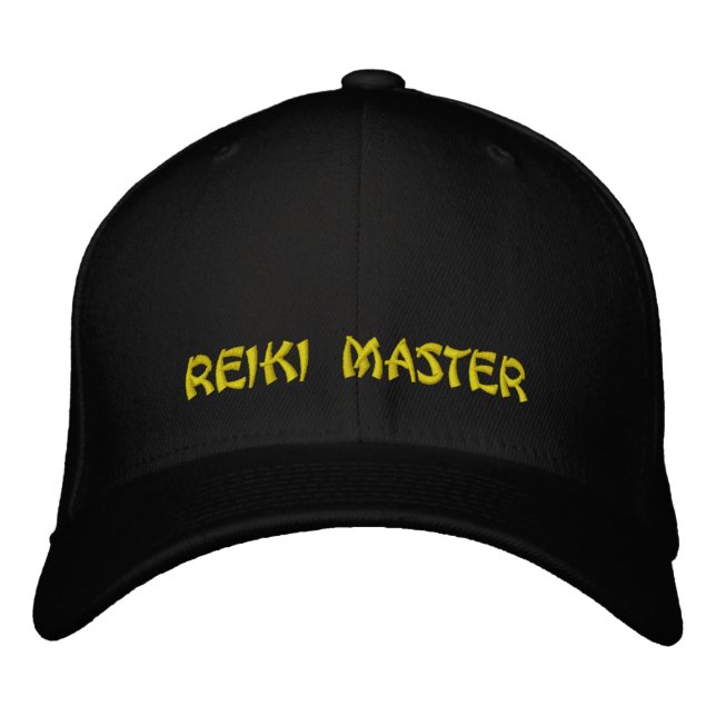 Casquette brodé Reiki Master (Devant)