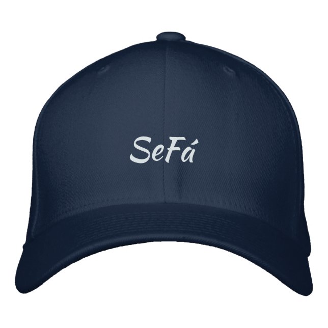 Casquette brodé SeFa (Devant)