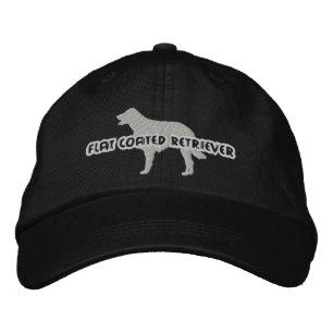 Casquette brodé Silhouette Plat Retriever
