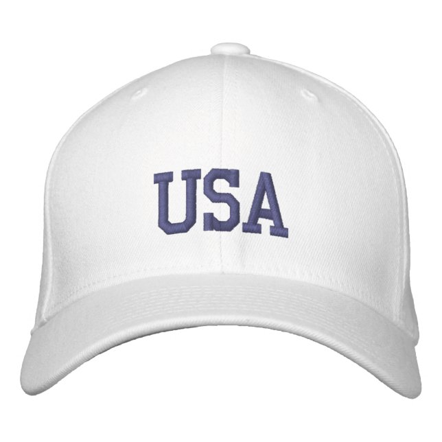 Casquette brodé USA (Devant)