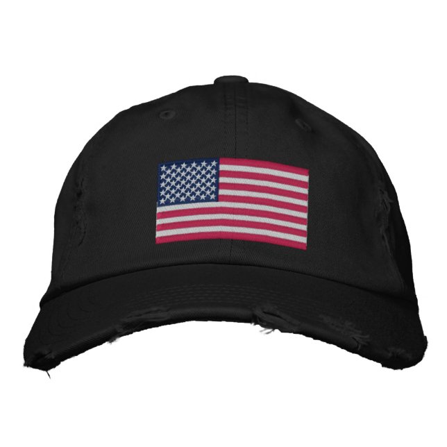 Casquette brodé USA (Devant)