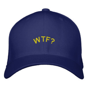 Casquette brodé : WTF ?