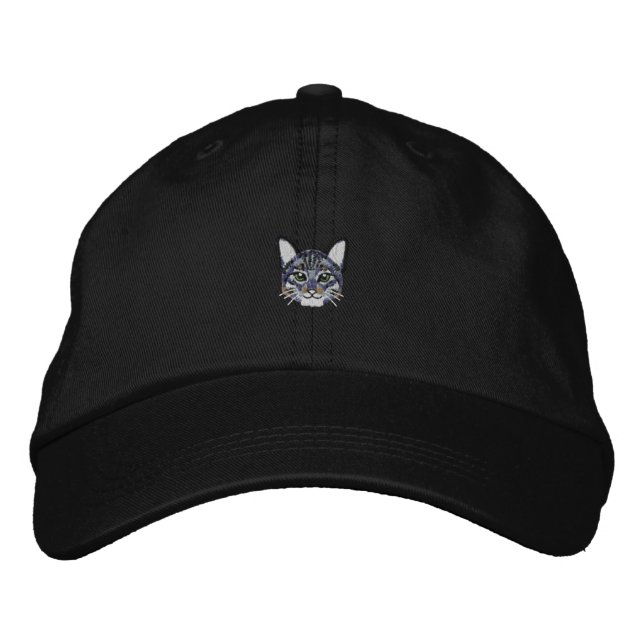 CASQUETTE BRODÉE 猫 (Devant)