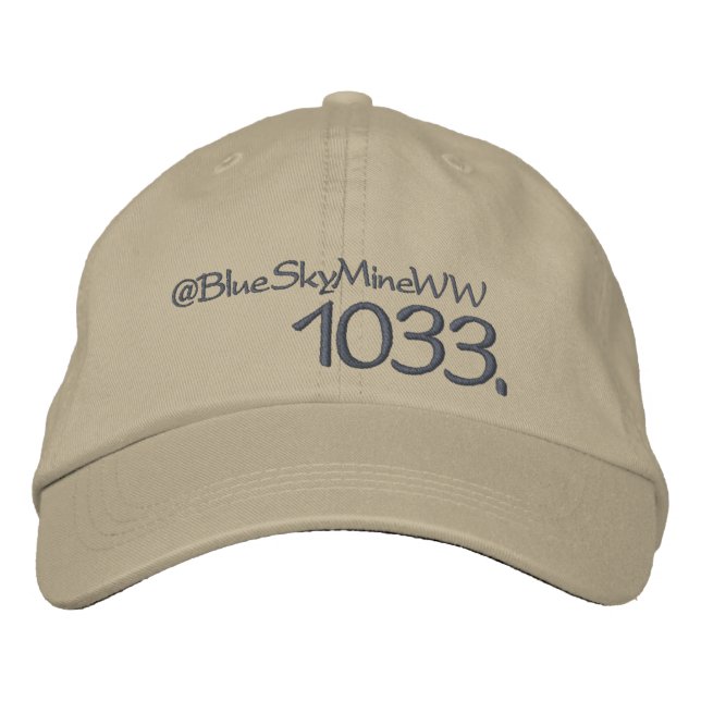 Casquette Brodée 1033. Jusqu'où irez-vous ? (Devant)