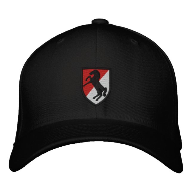 Casquette Brodée 11e cavalerie blindée (Devant)