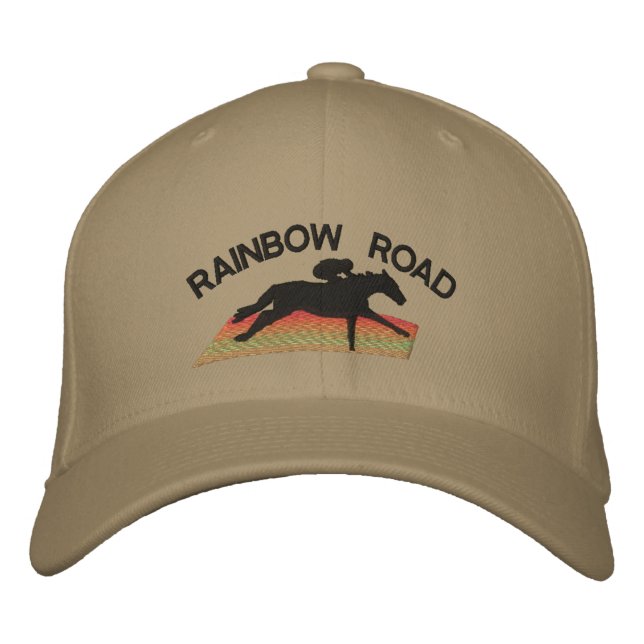 CASQUETTE BRODÉE 12057119266364792, ROUTE RAINBOW (Devant)