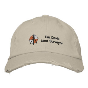 Casquette Brodée 120971495649248493, Tim DavisLand Surveyor