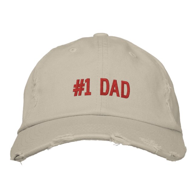 CASQUETTE BRODÉE #1 PAPA (Devant)