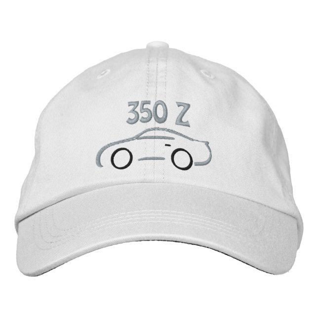 Casquette brodée 350z (Devant)