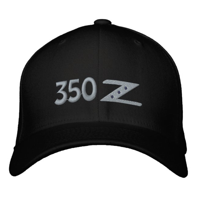 Casquette brodée 350Z avec chiffres (Devant)