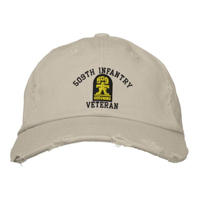 Casquette Brodée 509e infanterie (Devant)