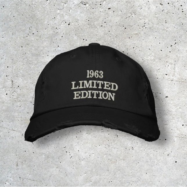 Casquette Brodée 60e Anniversaire Golfeur Édition Limitée Drôle  (Créateur téléchargé)