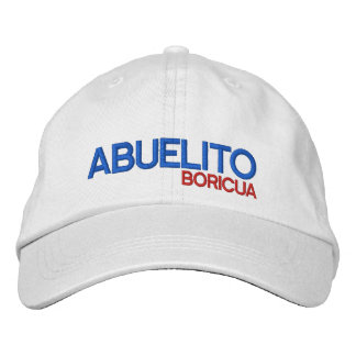 Casquette Brodée Abuelito Boricua: Porto Rico