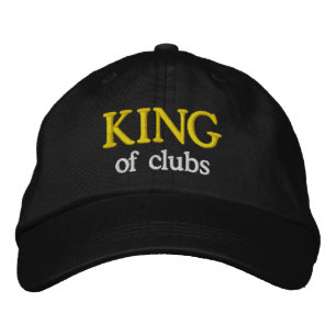 Casquette Brodée Accessoires de golf drôles et nouveautés ROI DE TR