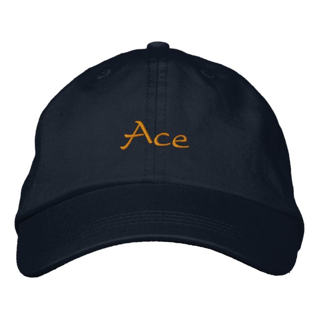 Casquette Brodée Ace (Devant)