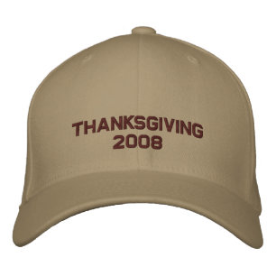 Casquette Brodée Action de grâce Changement à l'année en cours