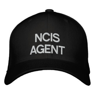 CASQUETTE BRODÉE AGENT NCIS