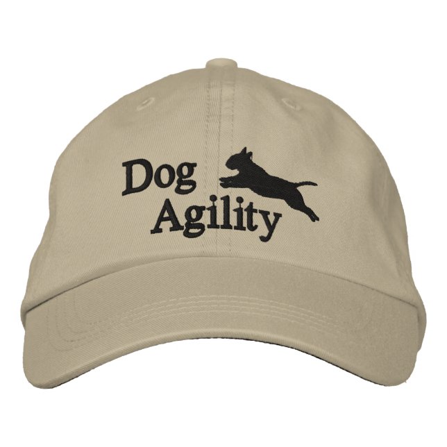 Casquette Brodée Agilité Bull Terrier (Devant)