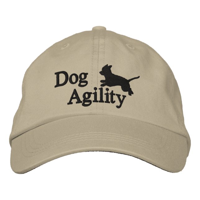 Casquette Brodée Agilité Chihuahua (Devant)