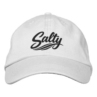 Casquette Brodée Agir avec humour sarcastique salé