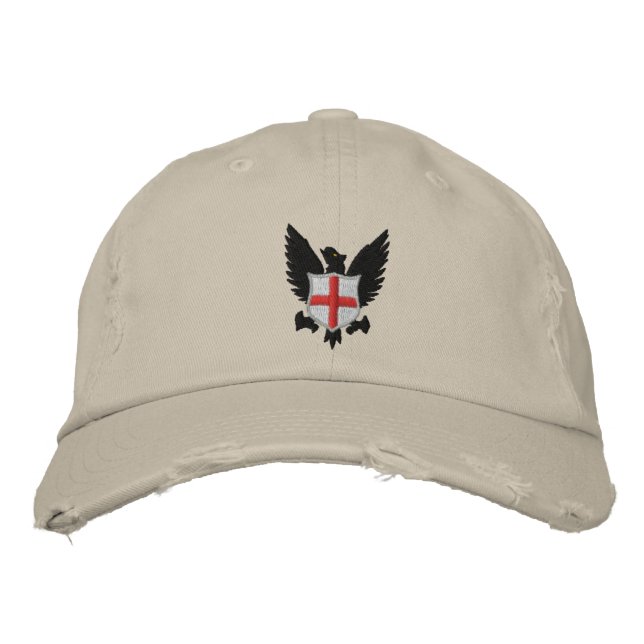Casquette Brodée aigle et crête (Devant)