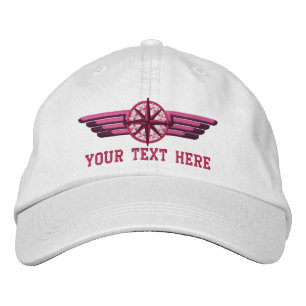 Casquette Brodée Ailes pilotes personnalisées de compas Star du Nor