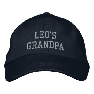 Casquette Brodée Ajouter le nom du grand-enfant au nom du grand-pèr