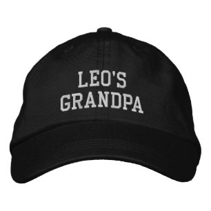 Casquette Brodée Ajouter le nom du grand-enfant au nom du grand-pèr