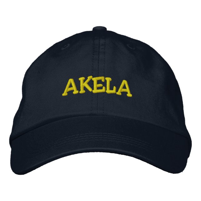 CASQUETTE BRODÉE AKELA (Devant)