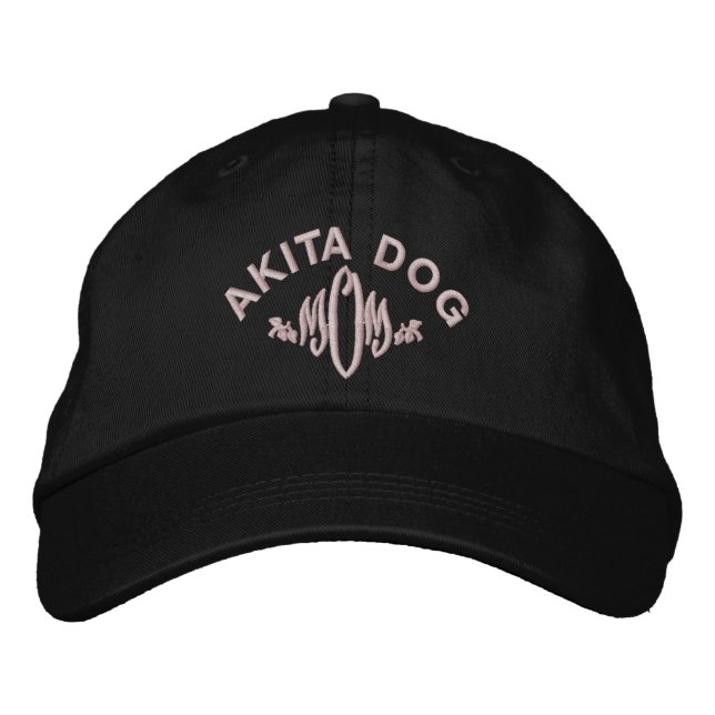 Casquette Brodée Akita Dog MOM (Devant)