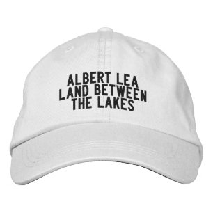 Casquette Brodée ALBERT LEA chapeau Minnesota