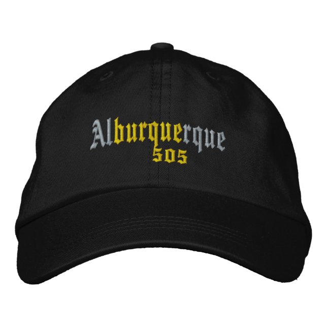 Casquette Brodée Alburquerque-2 (Devant)