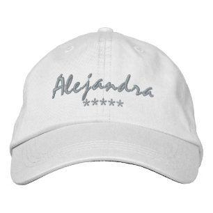 Casquette Brodée Alejandra Nom