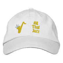 Casquette brodée All that Jazz