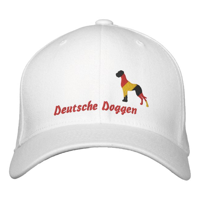 Casquette Brodée Allemagne Couleurs Grande Danse (Devant)