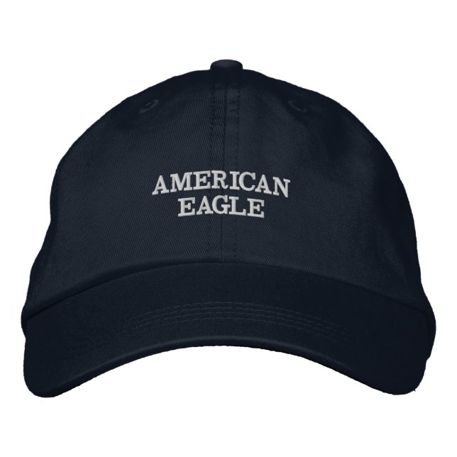 Casquette brodée American Eagle  (Devant)