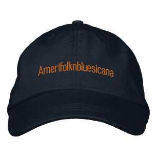 Casquette Brodée Amerifolknbluesicana