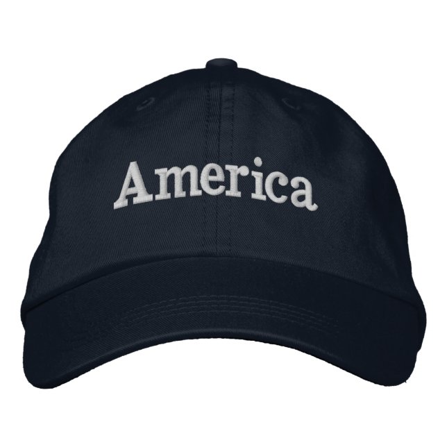 Casquette Brodée Amérique (Devant)