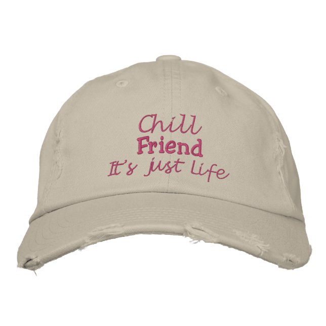Casquette Brodée Amis  (Devant)