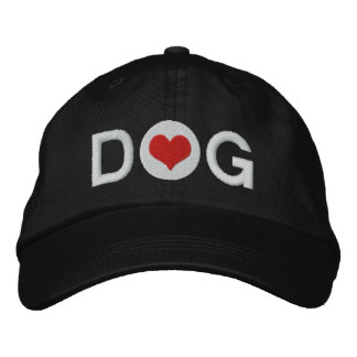 Casquette Brodée Amour Coeur Chien