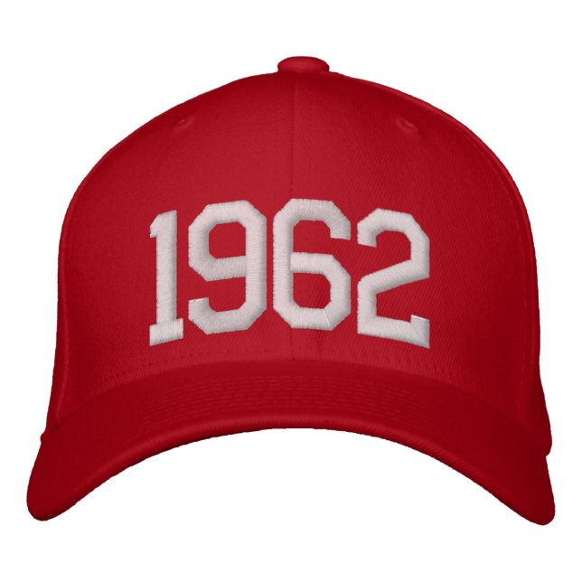 Casquette Brodée Année 1962 (Devant)