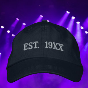 Casquette Brodée Année de naissance personnalisée est l'année de na